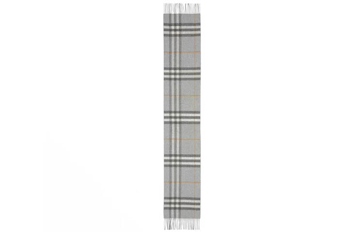 Burberry Reversible Check Logo Wool Scarf Unisex 80336091 圖 4