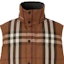 Details for Burberry Reversible Check Nylon Down Jacket Brown 80585471