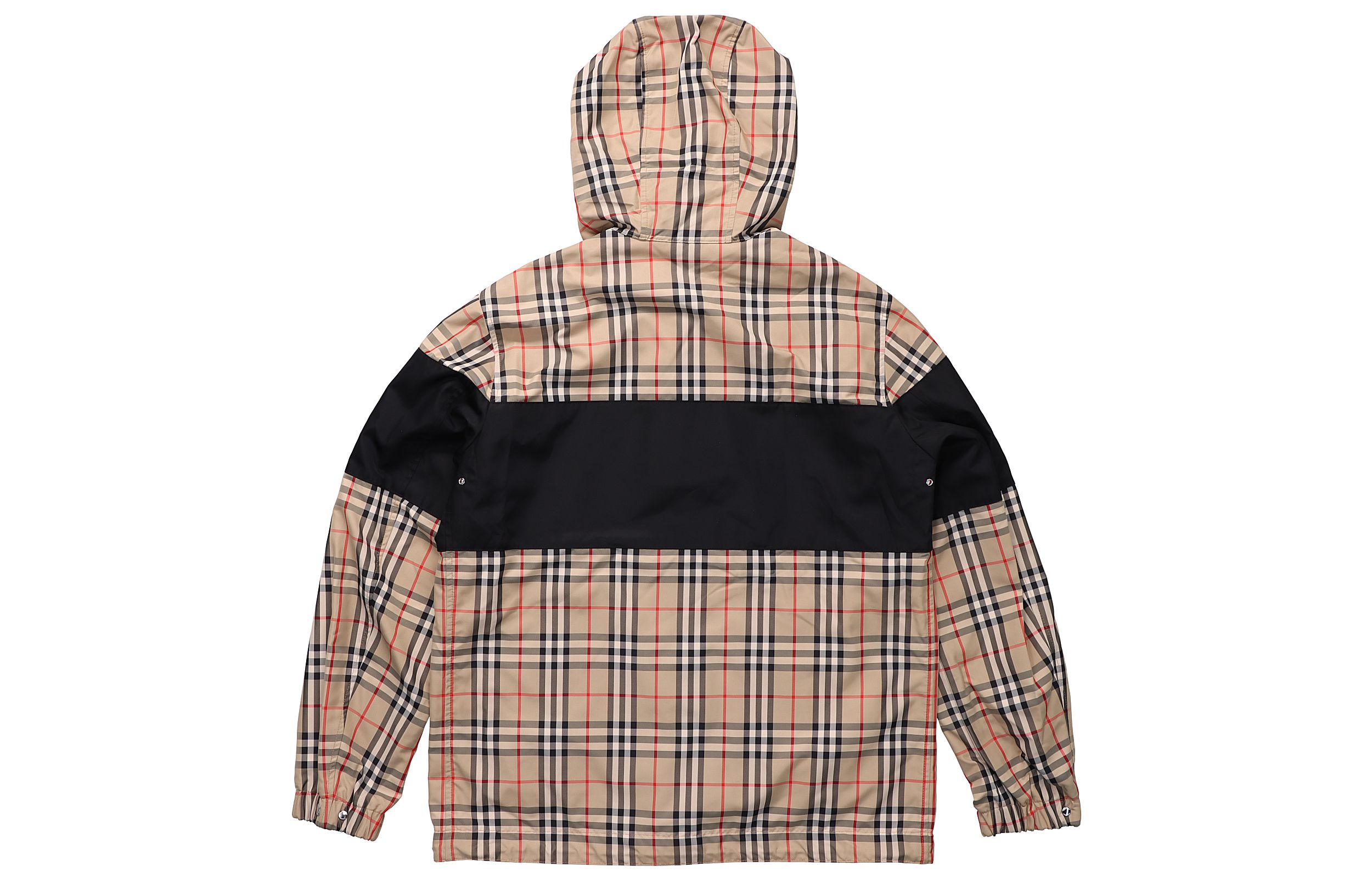 Burberry Reversible Classic Check Hooded Jacket in Archive Beige 80368941 圖 3