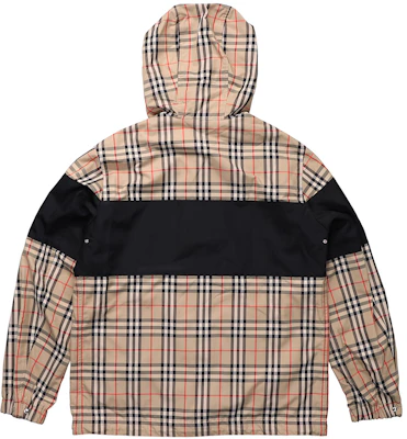 Burberry Reversible Classic Check Hooded Jacket in Archive Beige 80368941 Lookbook Burberry Reversible Classic Check Hooded Jacket in Archive Beige 80368941