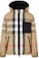Shop Burberry Reversible Detachable Hood Puffer Winter Jacket Black Mens 80331151