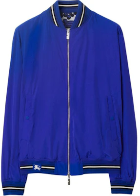 Burberry Reversible Floral Bomber Jacket in Knight Blue 80900091 Shop Burberry Reversible Floral Bomber Jacket in Knight Blue 80900091