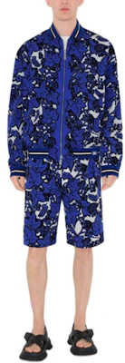 Burberry Reversible Floral Bomber Jacket in Knight Blue 80900091 Details for Burberry Reversible Floral Bomber Jacket in Knight Blue 80900091