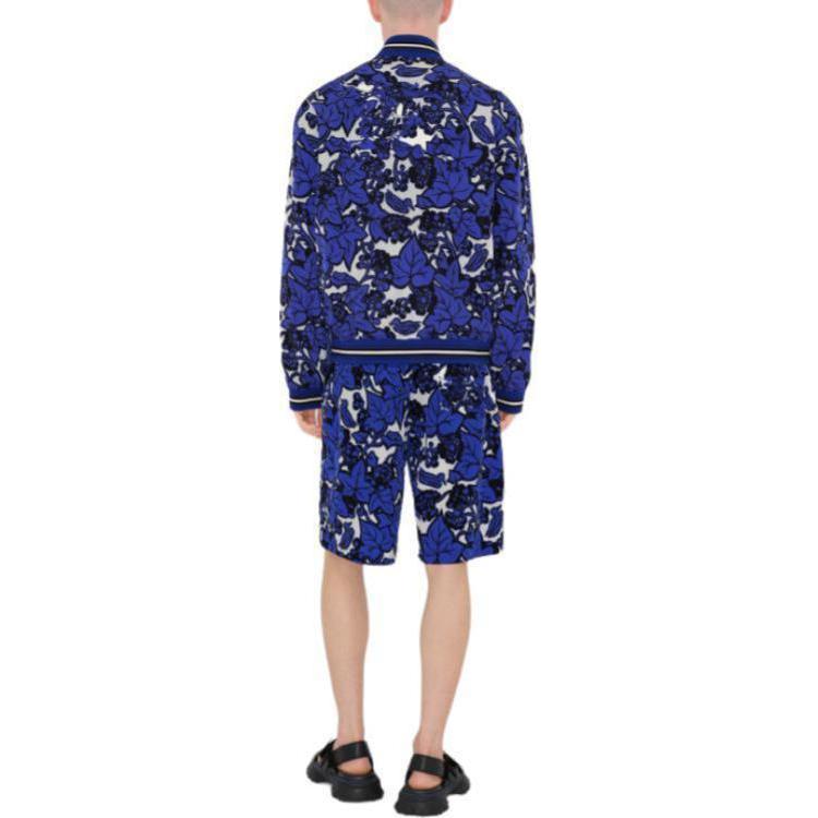 Sizing Burberry Reversible Floral Bomber Jacket in Knight Blue 80900091