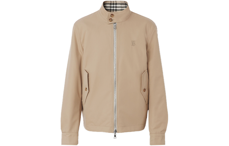 Burberry Reversible Logo Check Jacket in Soft Camel. 80413871 圖 4