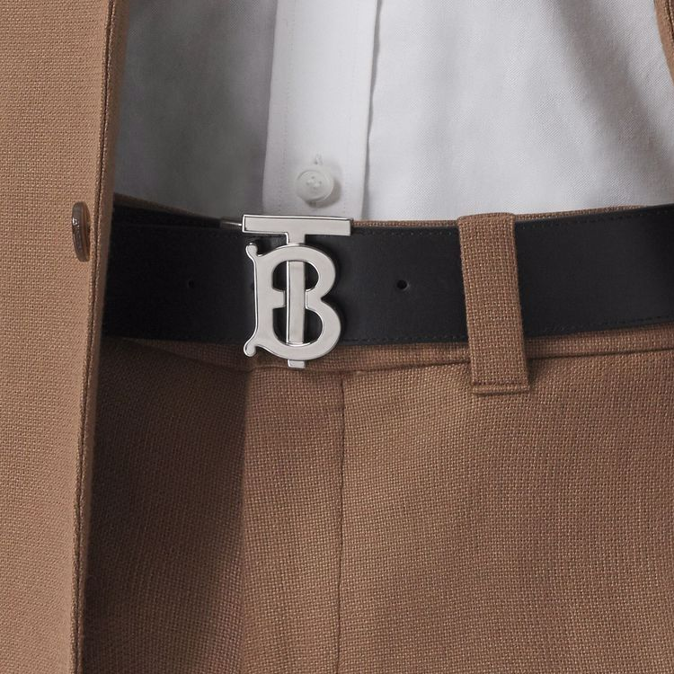 Shop Burberry Reversible Monogram Logo Design 8052776