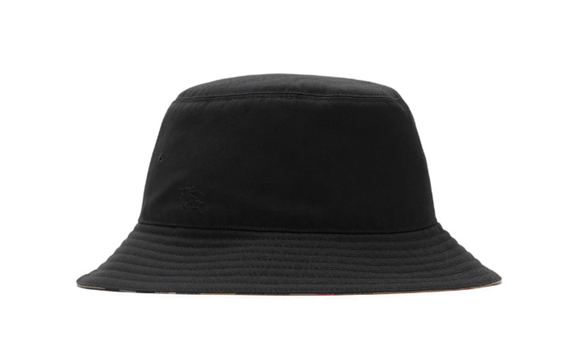 Order Burberry Reversible Polyester Cotton Bucket Hat Black  Edition. 80835281