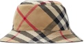 Lookbook Burberry Reversible Polyester Cotton Bucket Hat Black Edition. 80835281
