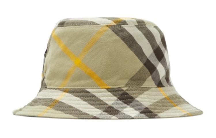 Burberry Reversible Polyester Cotton Bucket Hat for Men - Multi-color. 80825731