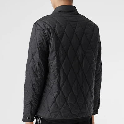 Burberry Reversible Quilted Plaid Cotton Jacket Winter Brown 80296491 1