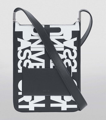 Burberry Riccardo Tisci Edition Slogan Messenger Bag Black Order Burberry Riccardo Tisci Edition Slogan Messenger Bag Black