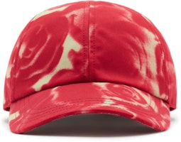 Burberry Rose Print Cotton Baseball Cap Unisex Red 80822261 Burberry Rose Print Cotton Baseball Cap Unisex Red 80822261