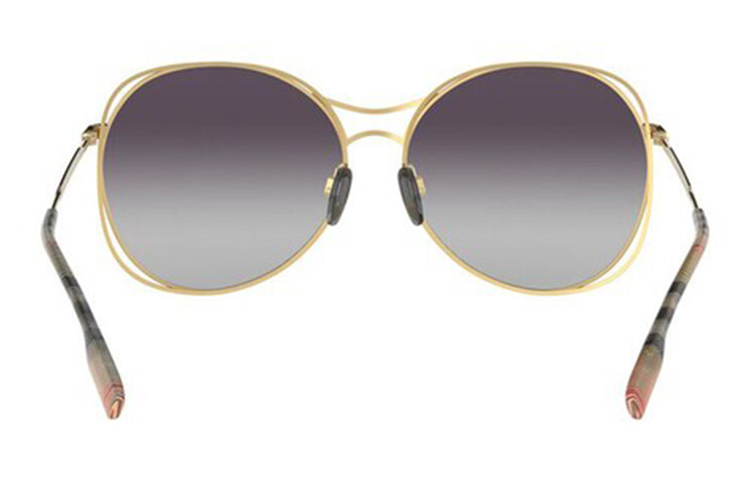 Burberry Round Gradient Sunglasses in Gray 0BE310510178G60 圖 7