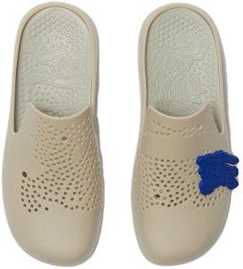 Burberry博柏利 橡膠黃貂魚木屐 包頭拖鞋 男款 米色 Shop Burberry博柏利 橡膠黃貂魚木屐 包頭拖鞋 男款 米色