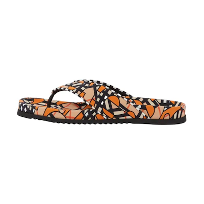 Burberry Rubber Slide 'White Print'