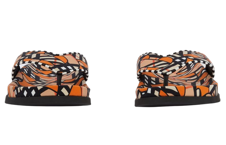 Lookbook Burberry Rubber Slide 'White Print' 80566571