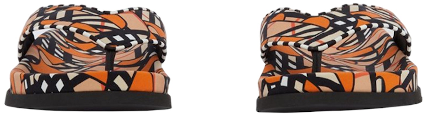 Burberry Rubber Slide 'White Print' 80566571 Lookbook Burberry Rubber Slide 'White Print' 80566571