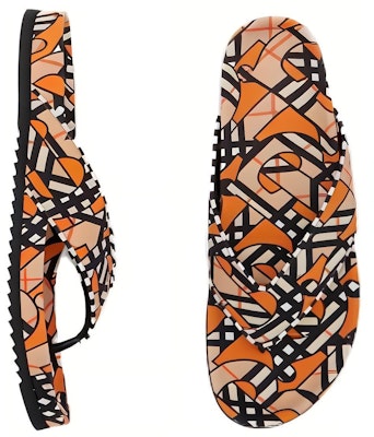 Burberry Rubber Slide 'White Print' 80566571 Purchase Burberry Rubber Slide 'White Print' 80566571