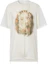 Order Camiseta Blanca Burberry Sea Maiden Print de Malla Translúcida Manga Corta 45676401