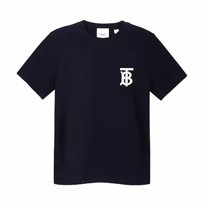 Burberry Seasonal TB Logo Black T-Shirt Limited Edition 80174841