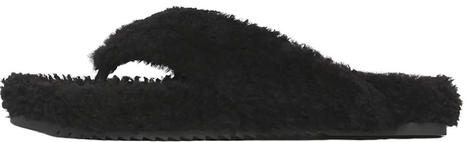Burberry Shearling Slide 'Black' 80506771 Burberry Shearling Slide 'Black' 80506771