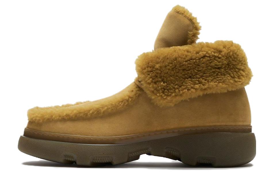 Buy バーバリーショートブーツ「アンバーイエロー」 80772341