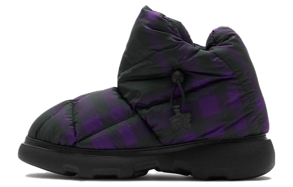 Burberry Short Boots 'Black Purple CMFT'