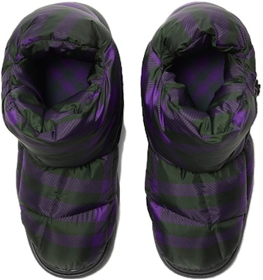 Buy Burberry Short Boots Black Purple Comfort 80747391 Novelship