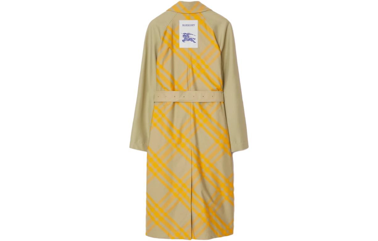 Burberry Short Reversible Bradford Trench Coat Khaki  Long Sleeve Coat 80787221 圖 3