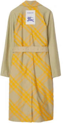 Burberry Short Reversible Bradford Trench Coat Khaki Long Sleeve Coat 80787221 Lookbook Burberry Short Reversible Bradford Trench Coat Khaki Long Sleeve Coat 80787221