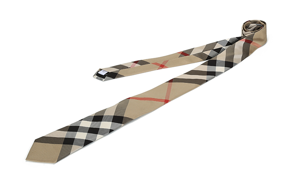Burberry Silk Check Pattern Tie 80138181
