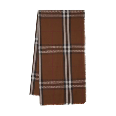 Burberry Silk Wool Scarf Unisex - Warm, Stylish, and Comfortable. 80595361