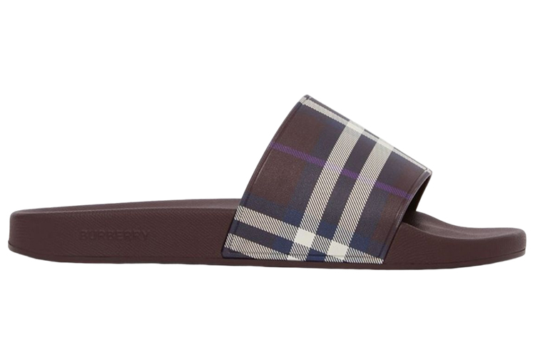 Burberry Slide 'Checkerboard Print Deep Chestnut' 圖 2