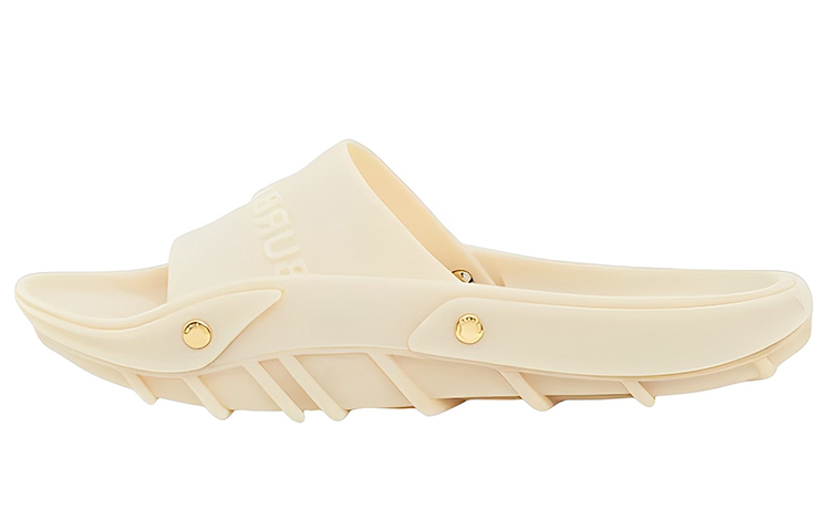 Buy Burberry Selipar 'Logo Fesyen Beige' 80568041