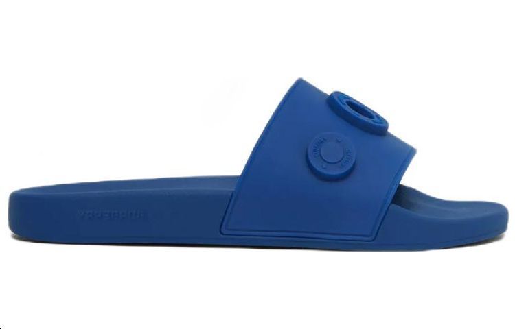 Burberry Slides 'Deep Sapphire Logo Pattern' 圖 2