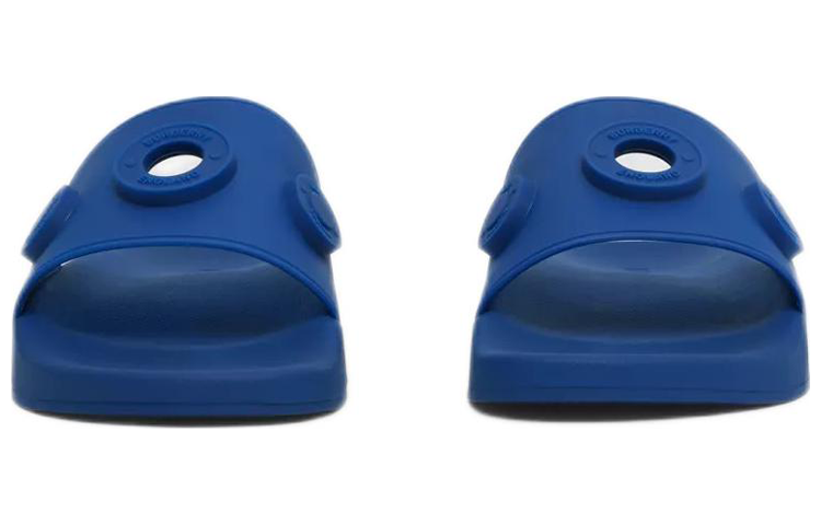 Burberry Slides 'Deep Sapphire Logo Pattern' 圖 3