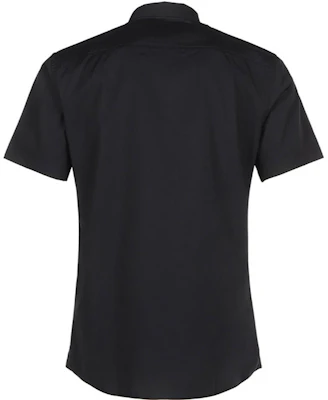 Burberry Slim-Fit Short-Sleeve Shirt Black 80323101 Lookbook Burberry Slim-Fit Short-Sleeve Shirt Black 80323101