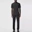 Shop Burberry Slim-Fit Short-Sleeve Shirt Black 80323101