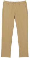 Burberry Slim Fit Cotton Khakis Casual Pants in Solid Color Beige 8018703 Burberry Slim Fit Cotton Khakis Casual Pants in Solid Color Beige 8018703