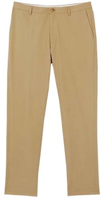 Burberry Slim Fit Celana Khaki Kasual Katun Warna Polos Beige 8018703 Order Burberry Slim Fit Celana Khaki Kasual Katun Warna Polos Beige 8018703