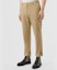 Lookbook Burberry Slim Fit Celana Khaki Kasual Katun Warna Polos Beige 8018703