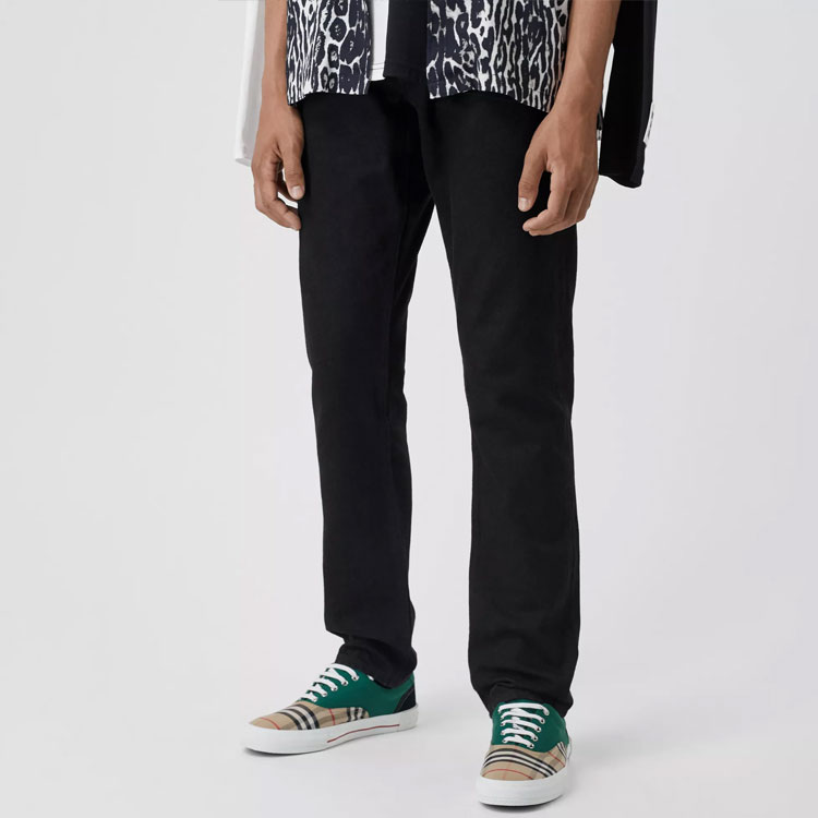 Burberry Slim Fit Japanese Denim Jeans Black Autumn Collection 80226071 圖 5