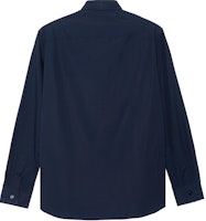 Camisa Burberry Slim Fit con Puños de Logo y Diseño a Cuadros de Manga Larga en Azul Marino 80323061 Lookbook Camisa Burberry Slim Fit con Puños de Logo y Diseño a Cuadros de Manga Larga en Azul Marino 80323061