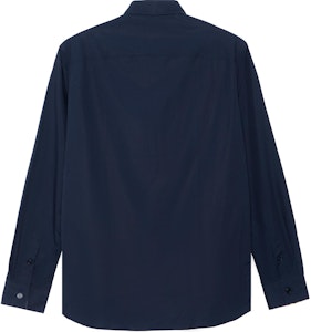 버버리 슬림핏 로고 커프 체크 긴팔 셔츠 네이비 80323061 Lookbook 버버리 슬림핏 로고 커프 체크 긴팔 셔츠 네이비 80323061