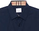 Sizing Camisa Burberry Slim Fit con Puños de Logo y Diseño a Cuadros de Manga Larga en Azul Marino 80323061