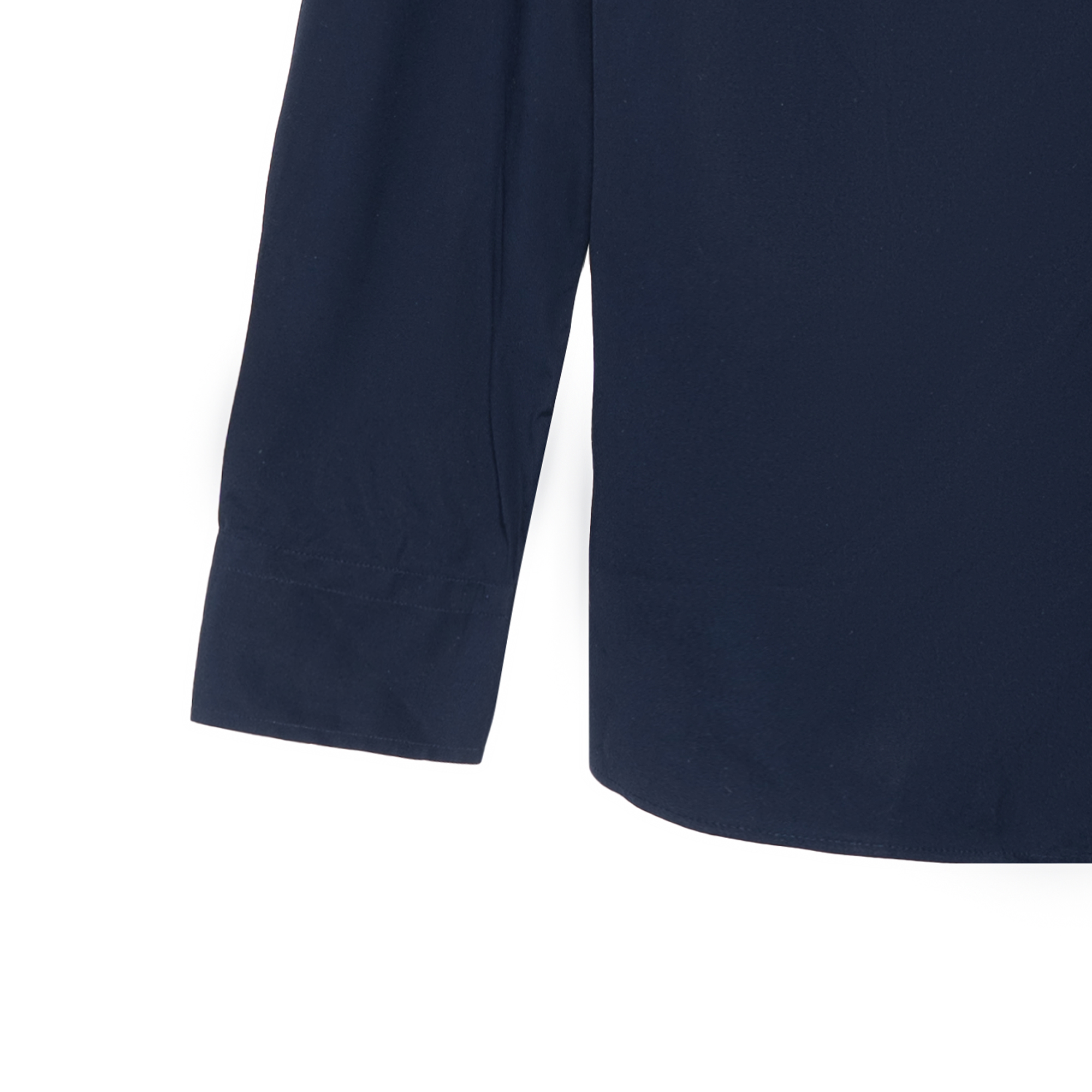 Cheap Camisa Burberry Slim Fit con Puños de Logo y Diseño a Cuadros de Manga Larga en Azul Marino 80323061