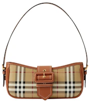 Burberry Sling Bag Archive Beige/Briar Brown Burberry Sling Bag Archive Beige/Briar Brown