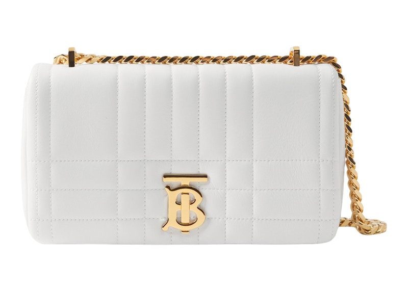 Burberry Small Lola Bag Optic White