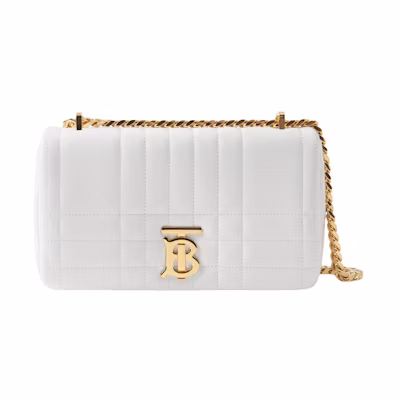 Burberry Small Lola Bag Optic White