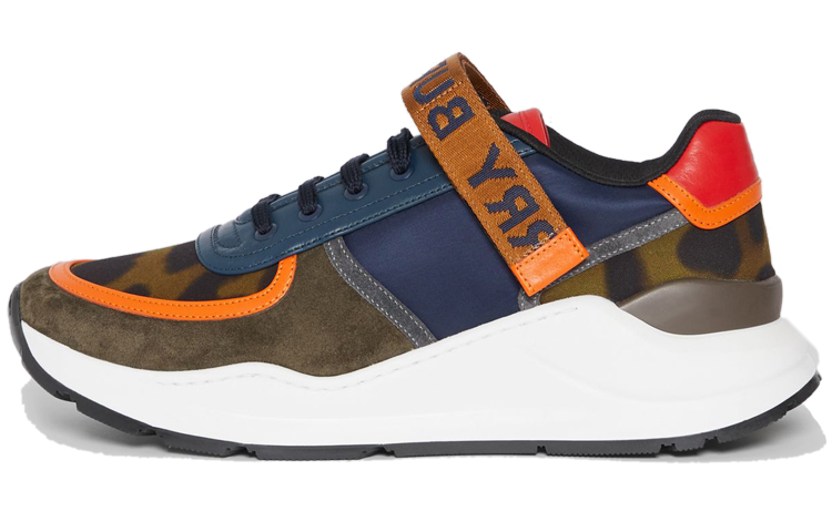 Burberry Sneaker 'Camo Green Leopard Print'